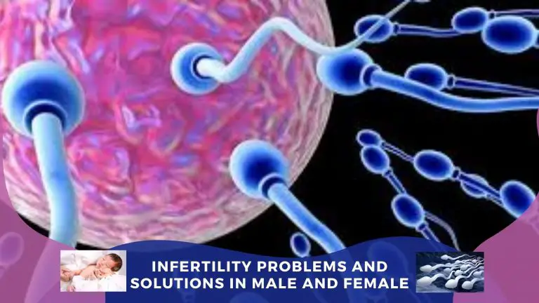 INFERTILITY PROBLEMS and SOLUTIONS in Male and Female