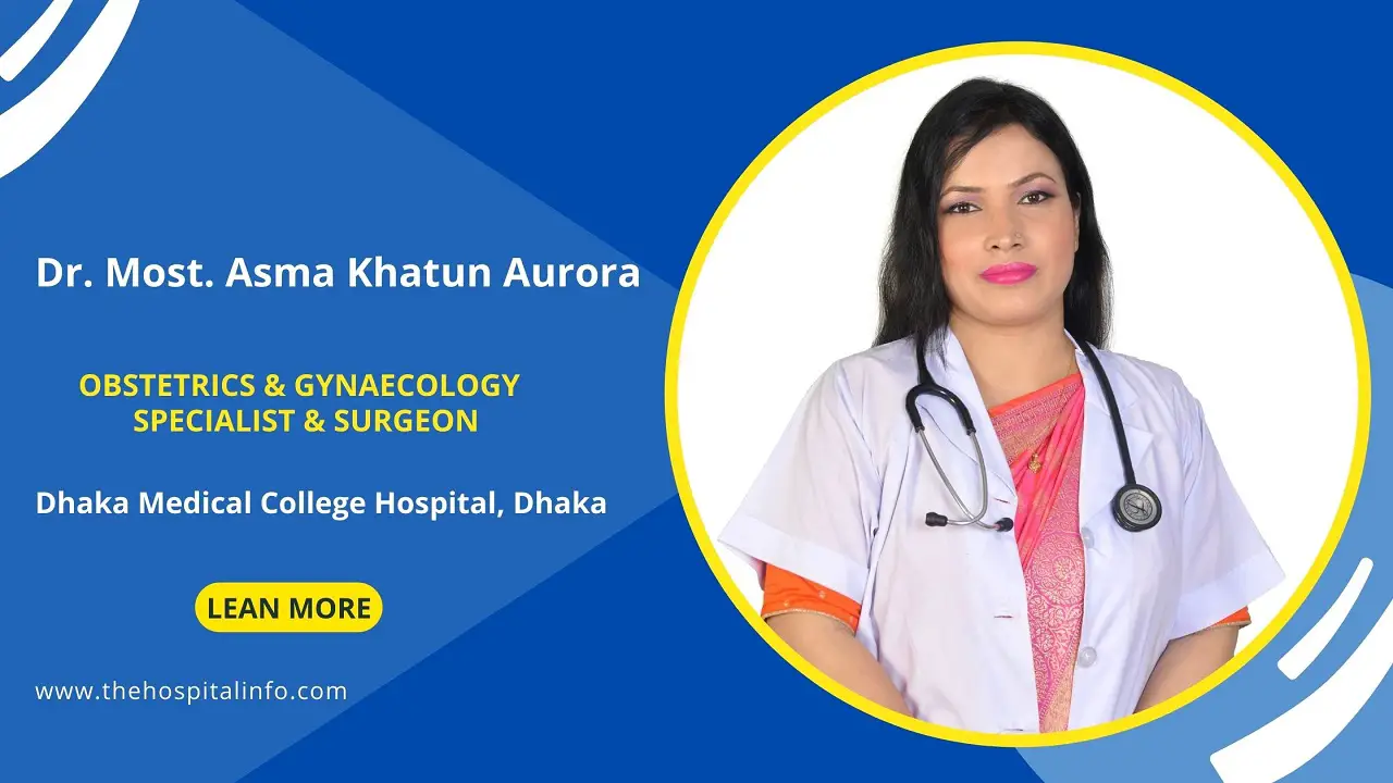 Dr. Most. Asma Khatun Aurora Gynae & Obs Specialist