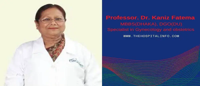 Professor. Dr. Kaniz Fatema