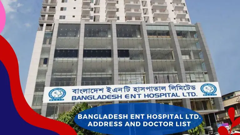 Bangladesh ENT HOSPITAL Ltd Address Doctor List And Contact