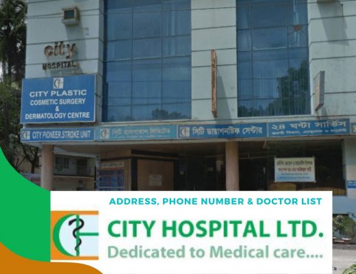 CITY HOSPITAL DHAKA Address Phone Number And Doctor List