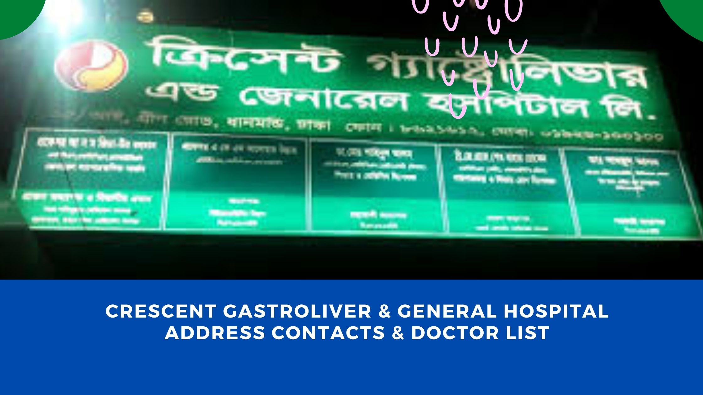 Crescent Gastroliver Hospital address doctor list & contacts