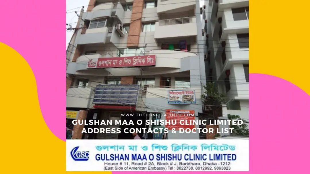 GULSHAN MAA O SHISHU CLINIC address contacts & doctor list