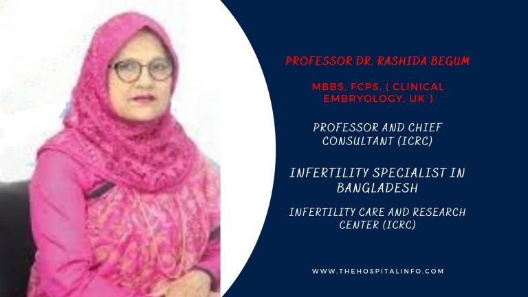 PROFESSOR DR RASHIDA BEGUM Best Infertility Specialist BD