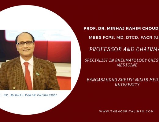 Prof Dr Minhaj Rahim Choudhury BEST Rheumatologist In Dhaka
