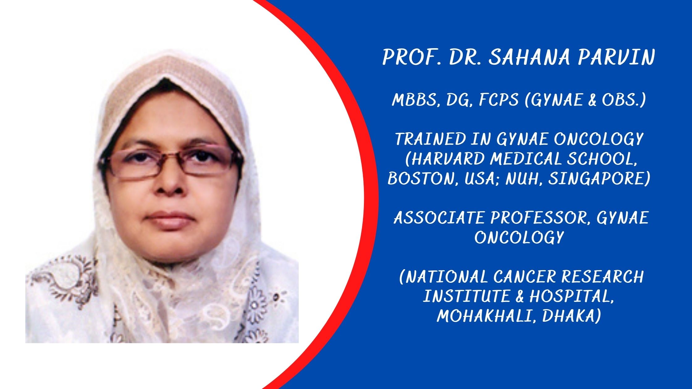 PROF. DR. SAHANA PARVIN BEST GYNAE & OBS SPECIALIST