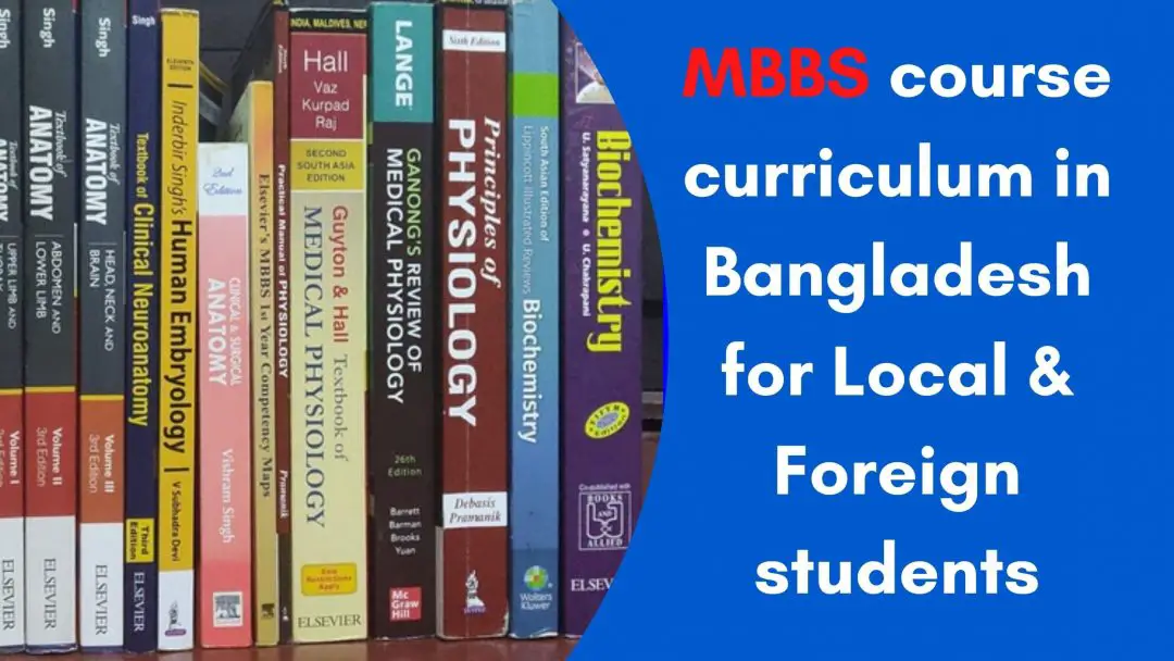 MBBS Course Curriculum in Bangladesh local and foreign students