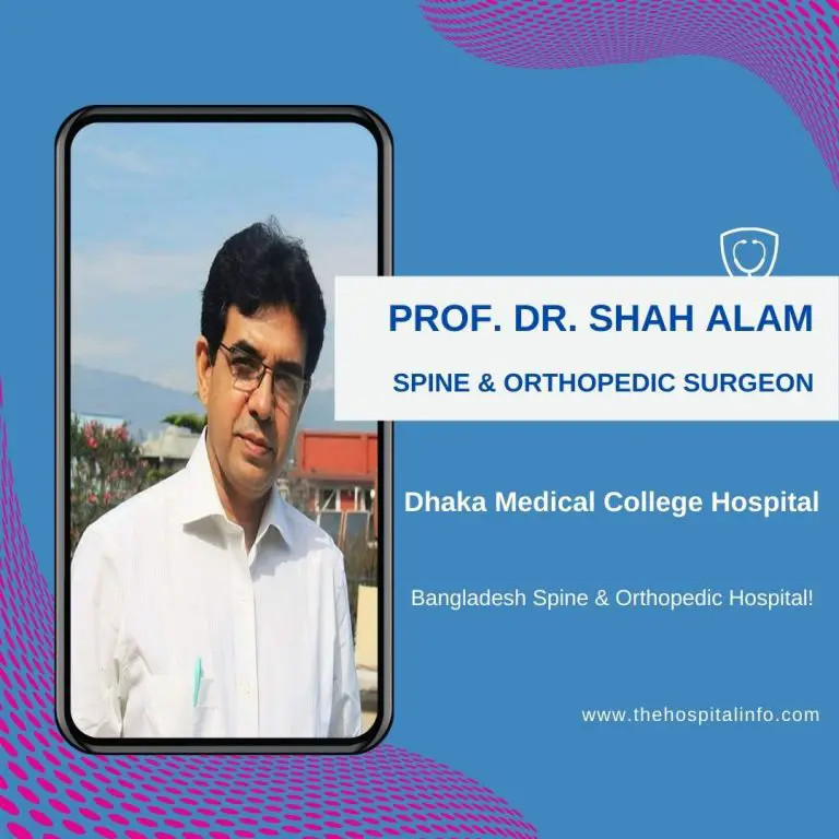 Professor Dr Md Shah Alam Orthopedic and Spine Surgeon