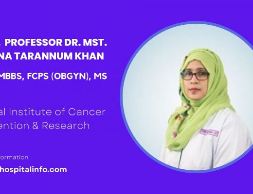Assist. Prof. Dr. Farhana Tarannum Khan Gynae & Obs Specialist