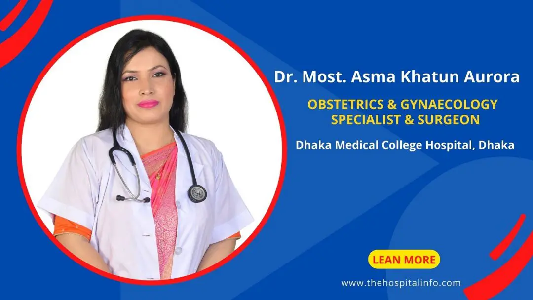 Dr. Most. Asma Khatun Aurora Obs & Gynaecology Specialist